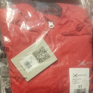 Arctix Toddler Toggle Jacket in Bright Red